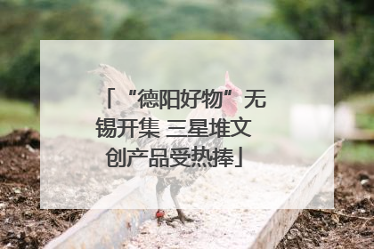 “德阳好物”无锡开集 三星堆文创产品受热捧