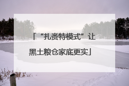 “扎赉特模式”让黑土粮仓家底更实