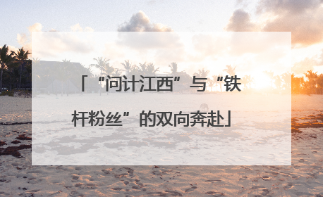 “问计江西”与“铁杆粉丝”的双向奔赴