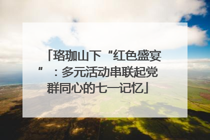 珞珈山下“红色盛宴”：多元活动串联起党群同心的七一记忆