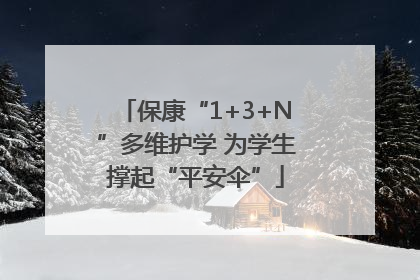 保康“1+3+N”多维护学 为学生撑起“平安伞”