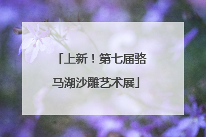 上新！第七届骆马湖沙雕艺术展
