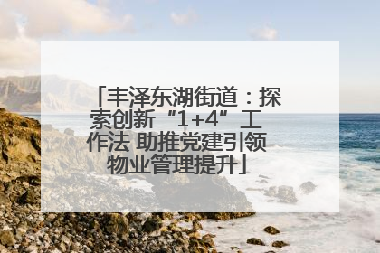 丰泽东湖街道：探索创新“1+4”工作法 助推党建引领物业管理提升