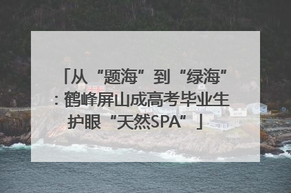 从“题海”到“绿海”：鹤峰屏山成高考毕业生护眼“天然SPA”