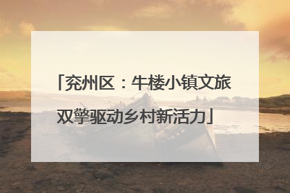 兖州区：牛楼小镇文旅双擎驱动乡村新活力