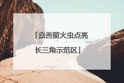 嘉善萤火虫点亮长三角示范区