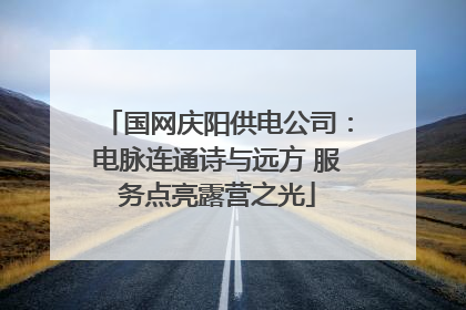 国网庆阳供电公司：电脉连通诗与远方 服务点亮露营之光