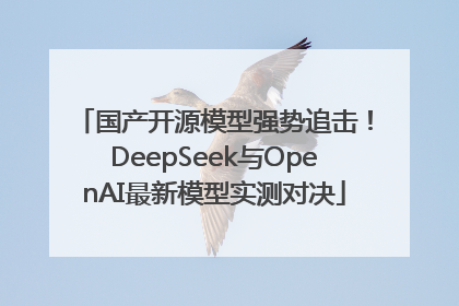 国产开源模型强势追击！DeepSeek与OpenAI最新模型实测对决