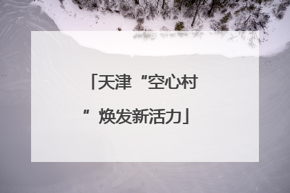 天津“空心村”焕发新活力