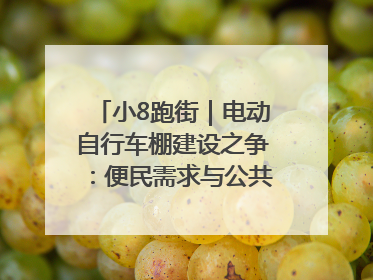小8跑街｜电动自行车棚建设之争：便民需求与公共空间的博弈