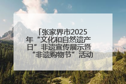张家界市2025年“文化和自然遗产日”非遗宣传展示暨“非遗购物节”活动在慈利县盛大启幕