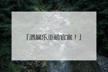 潘展乐重磅官宣！