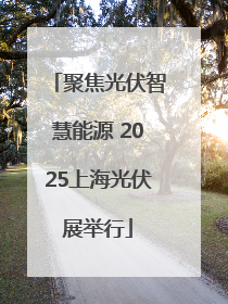 聚焦光伏智慧能源 2025上海光伏展举行