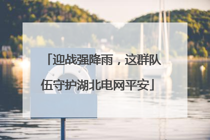 迎战强降雨，这群队伍守护湖北电网平安