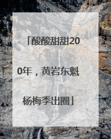 酸酸甜甜200年，黄岩东魁杨梅季出圈
