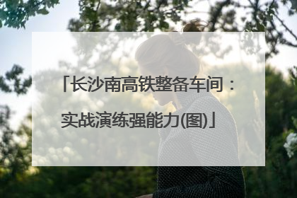长沙南高铁整备车间：实战演练强能力(图)