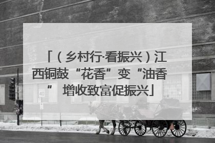 （乡村行·看振兴）江西铜鼓“花香”变“油香” 增收致富促振兴