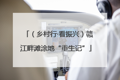 （乡村行·看振兴）赣江畔滩涂地“重生记”