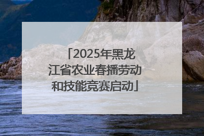 2025年黑龙江省农业春播劳动和技能竞赛启动